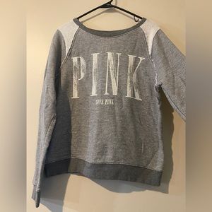 Grey PINK pullover